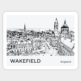 Wakefield England Sticker